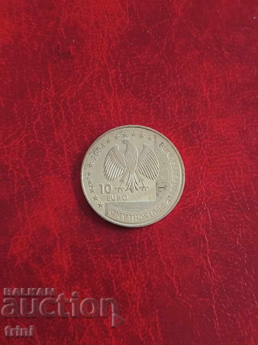 Germany 10 Euro 2004 Wadden Sea National Park with price 55.00 BGN | € 28.12