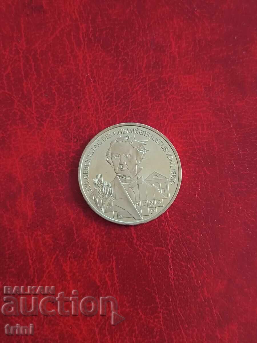 Германия 10 евро 2003 Юстус хон Либих Германия 10 евро 2003 Юстус хон Либих