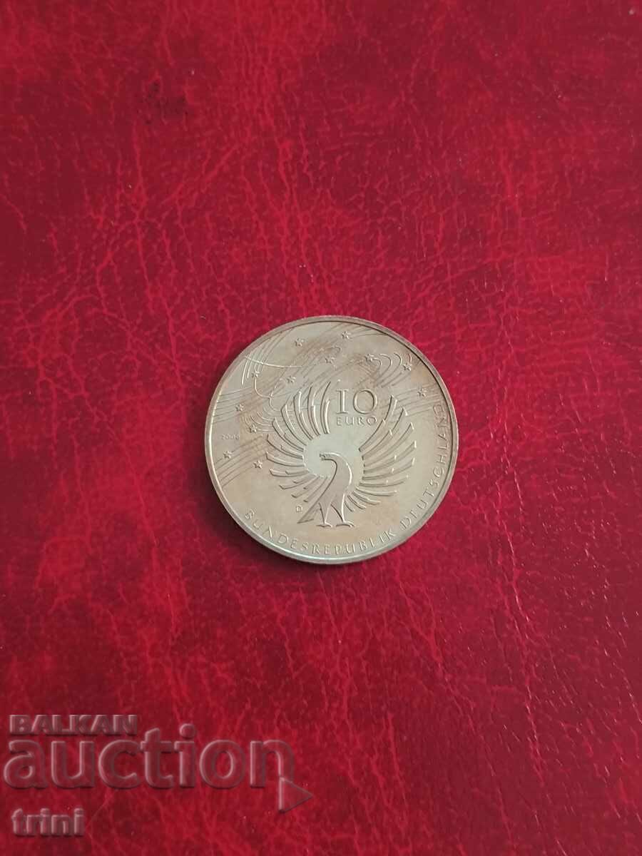 Germania 10 euro 2006 Wolfgang Amadeus Mozart cu preț 60.00 BGN | € 30.68 Germania 10 euro 2006 Wolfgang Amadeus Mozart cu preț 60.00 BGN | € 30.68