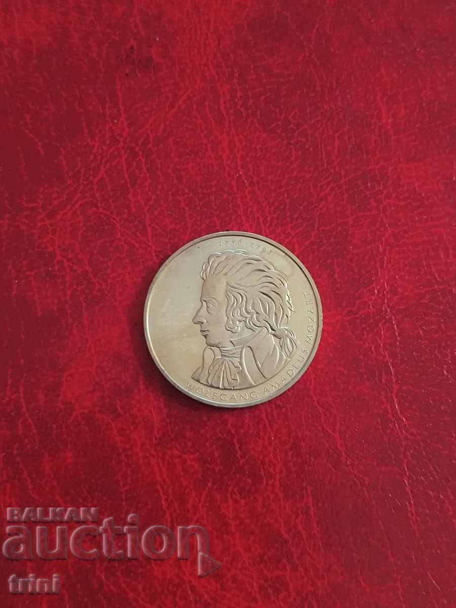 Germania 10 euro 2006 Wolfgang Amadeus Mozart Germania 10 euro 2006 Wolfgang Amadeus Mozart