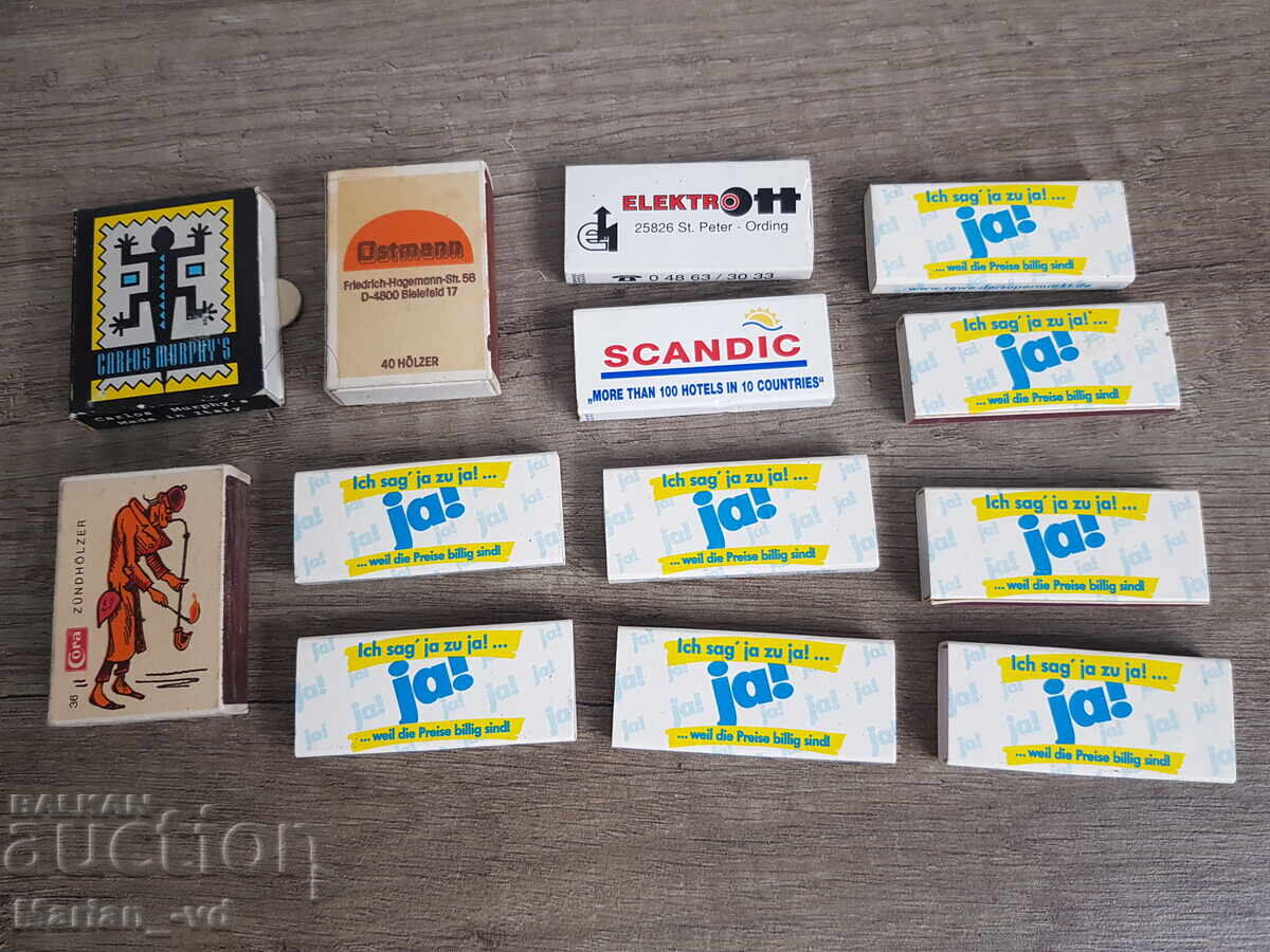 Παράδοση Συσκευασία από 13 κουτιά σπίρτα Παράδοση Συσκευασία από 13 κουτιά σπίρτα