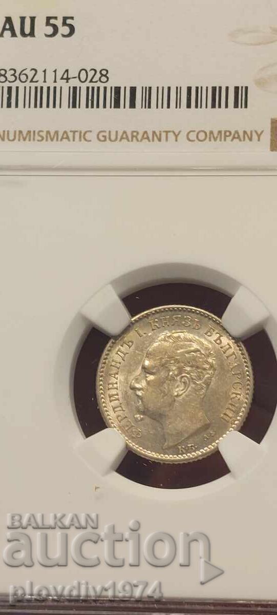 50 cents 1891 - 5