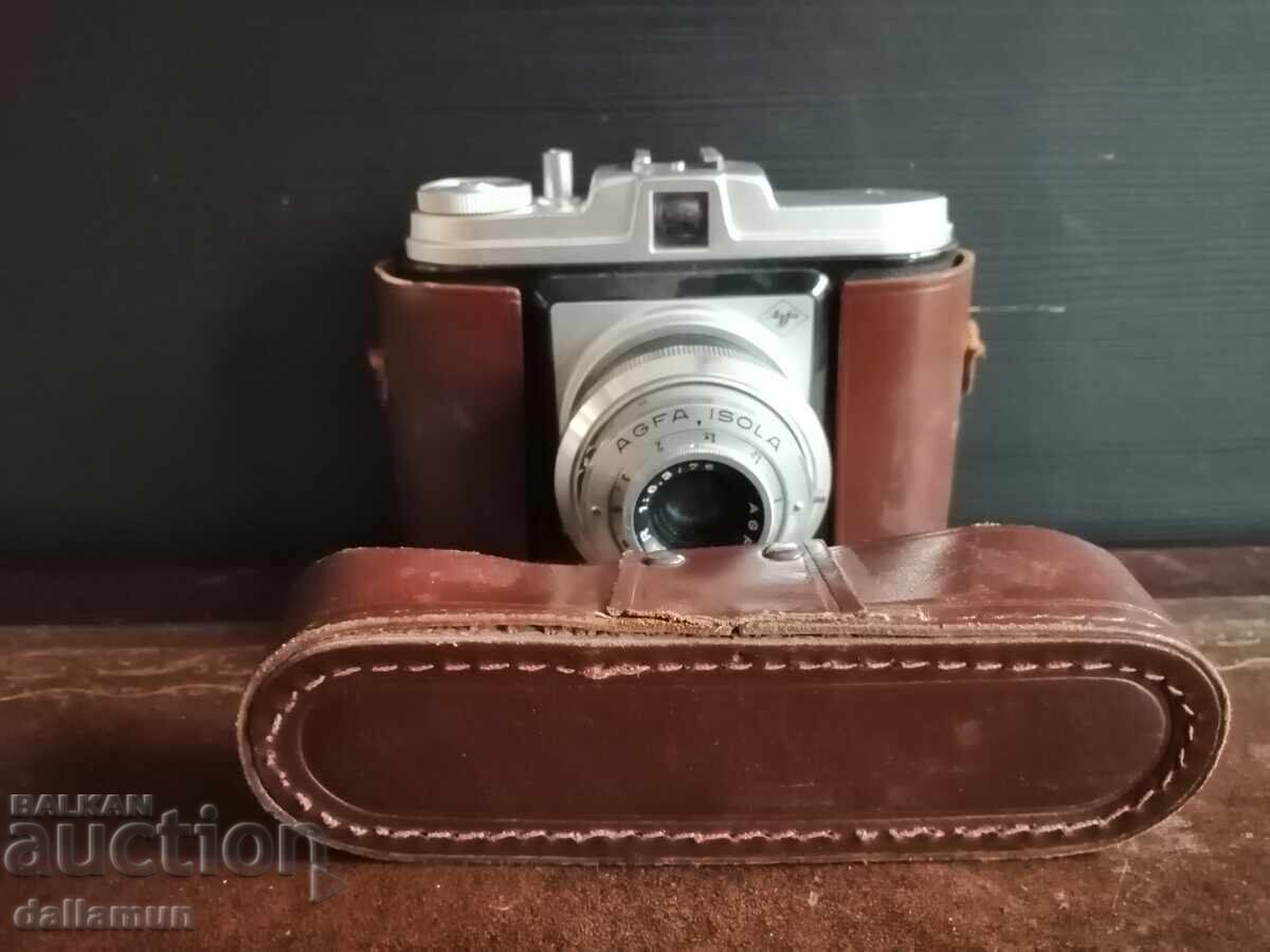 Auction  AGFA ISOLA camera - AGFA AGNAR 1:6.3/75