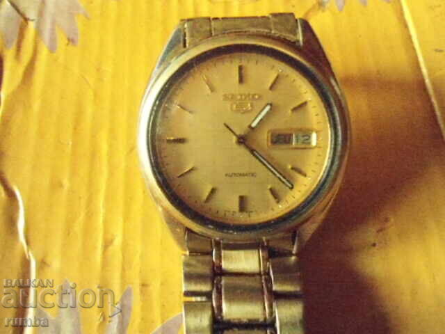 Seiko 5 - αυτόματο με τιμή 105.00 BGN | € 53.69 Seiko 5 - αυτόματο με τιμή 105.00 BGN | € 53.69