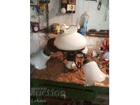 Mare candelabru antic retro din bronz