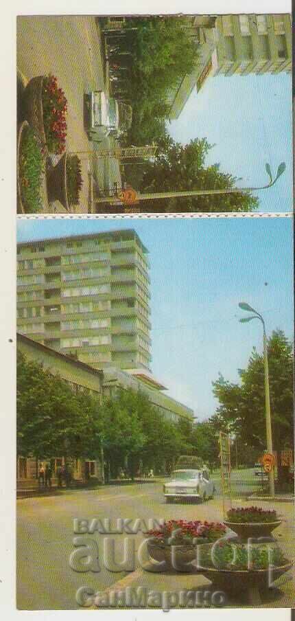 Carte poștală Bulgaria Târgoviște Strada "Vasil Levski" 2* Carte poștală Bulgaria Târgoviște Strada "Vasil Levski" 2*