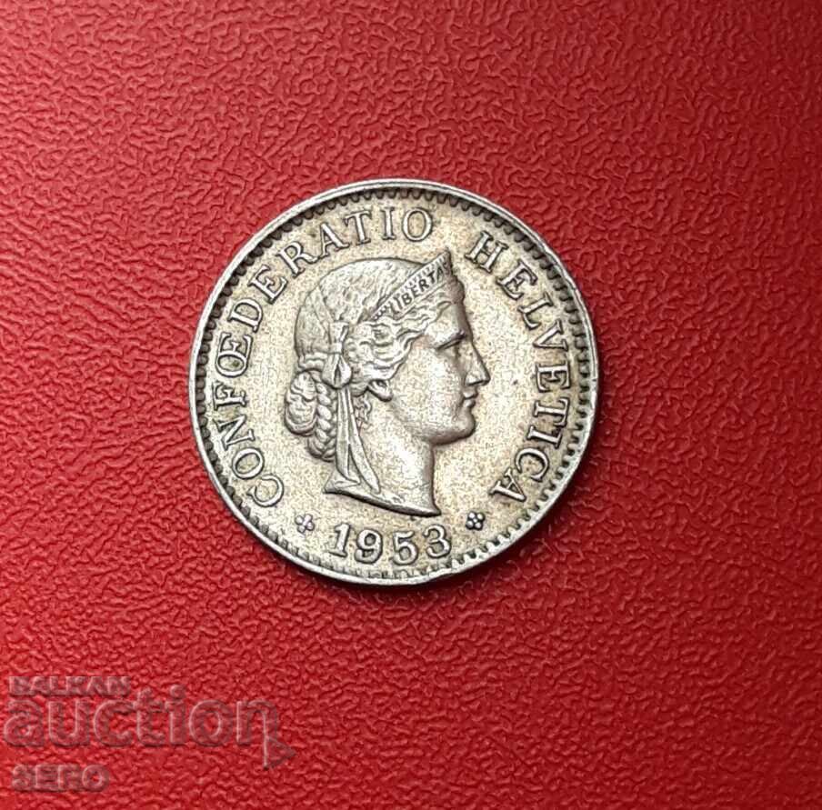 Switzerland-5 Rapen 1953 Switzerland-5 Rapen 1953