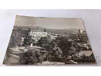 Ταχυδρομική κάρτα Βουργκάς Θέα με το λιμάνι 1960