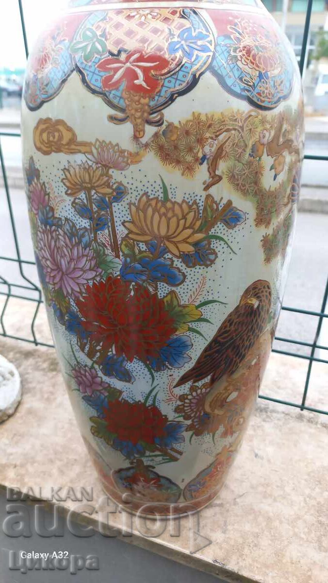 LARGE OLD CHINESE PORCELAIN VASE - 5