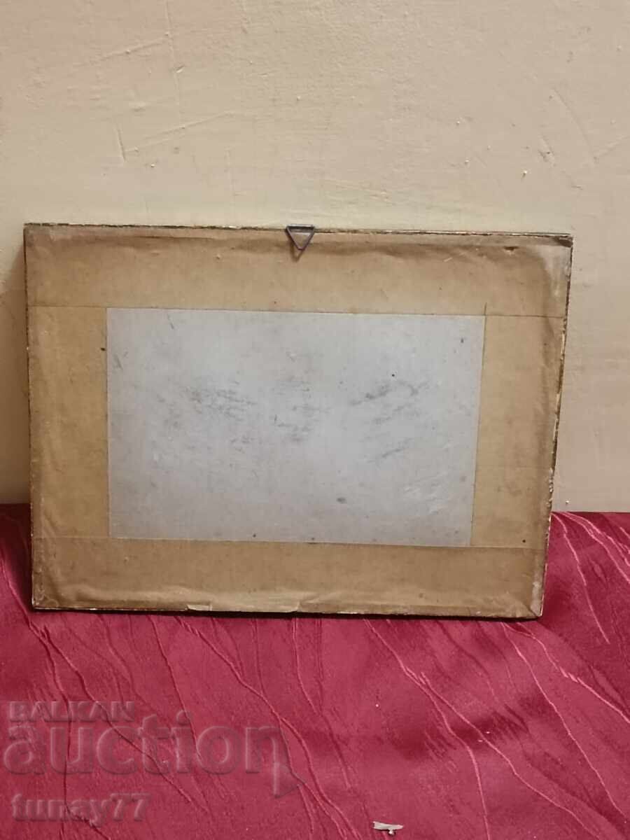 OLD family photo, family marked - 5