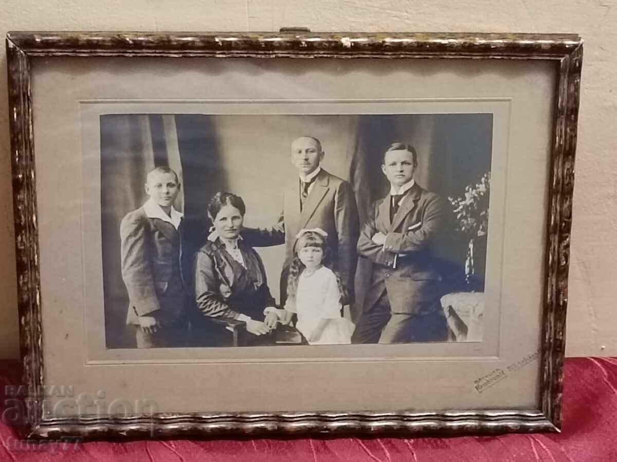 OLD family photo, family marked