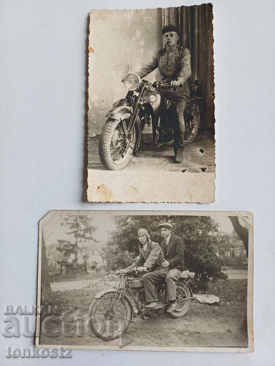 2 pieces photos motorcycles 1944 2 pieces photos motorcycles 1944