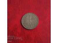 Germany 2 Mark 1966 Max Planck 'D' - Munich