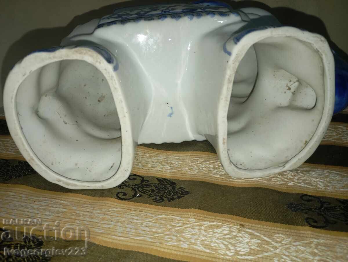 Порцеланова поставка за саксия - 6