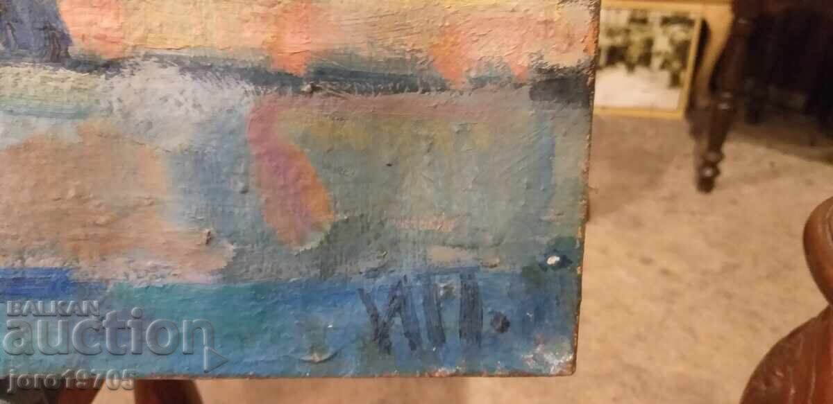 Ελαιογραφία - Γιόρνταν Πέτροφ / πιάτο με τιμή 600.00 BGN | € 306.78