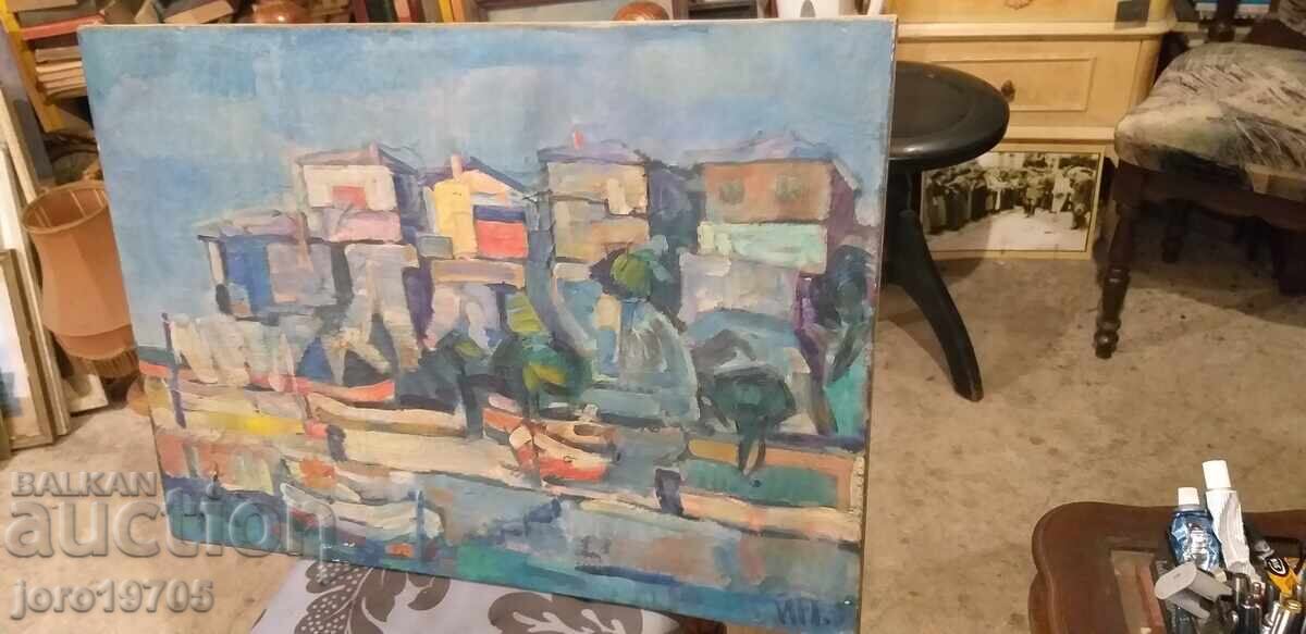 Παράδοση Ελαιογραφία - Γιόρνταν Πέτροφ / πιάτο