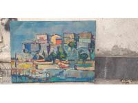 Ελαιογραφία - Γιόρνταν Πέτροφ / πιάτο