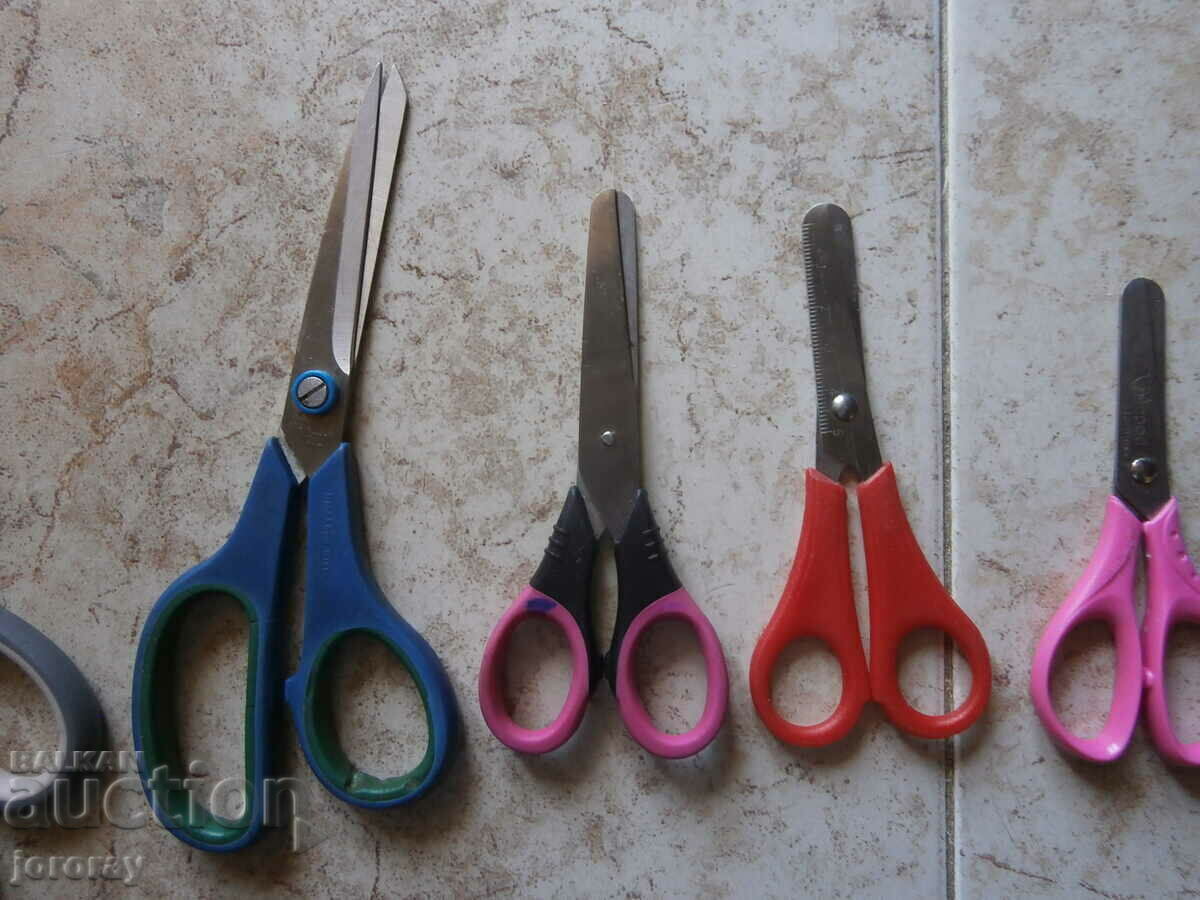 Auction  6 pcs. scissors for BGN 10