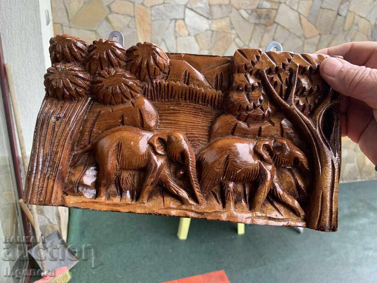 PANEL WOOD WOODCARVING DEEP RELIEF with price 35.00 BGN | € 17.90