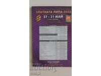 PROGRAMUL de la MFF "ZLATNATA LIPA" 2023