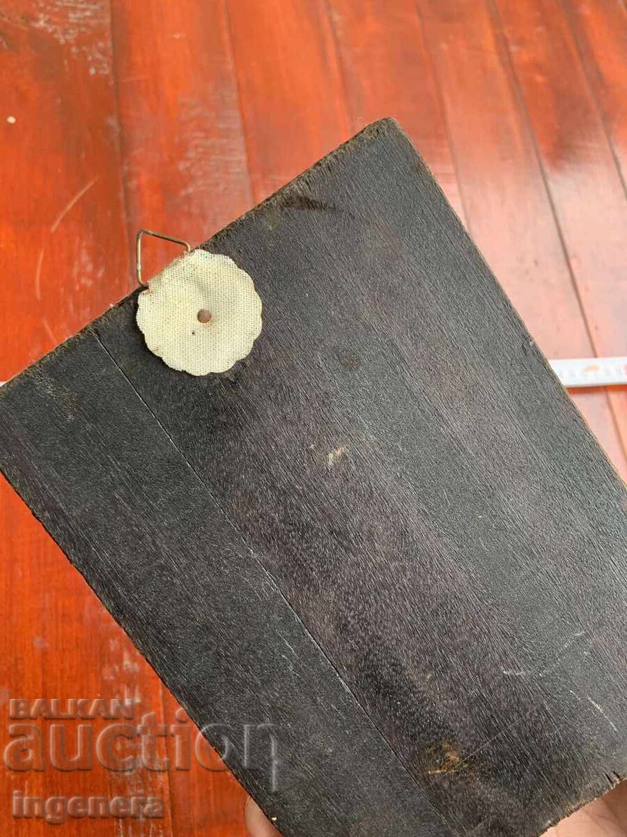 ICOANĂ VECHE PICTATĂ PE LEMN - 5