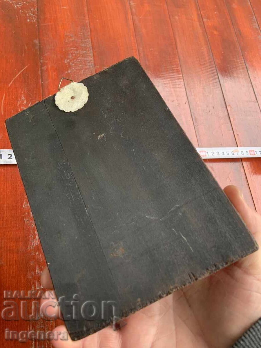 ICOANĂ VECHE PICTATĂ PE LEMN - 6