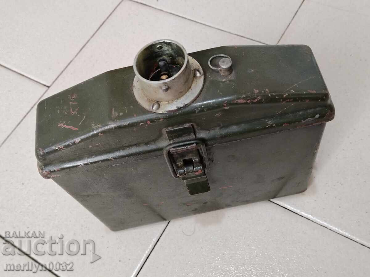 Δημοπρασία Στρατιωτικό μεταλλικό κουτί Β' Παγκοσμίου Πολέμου, κιβώτιο