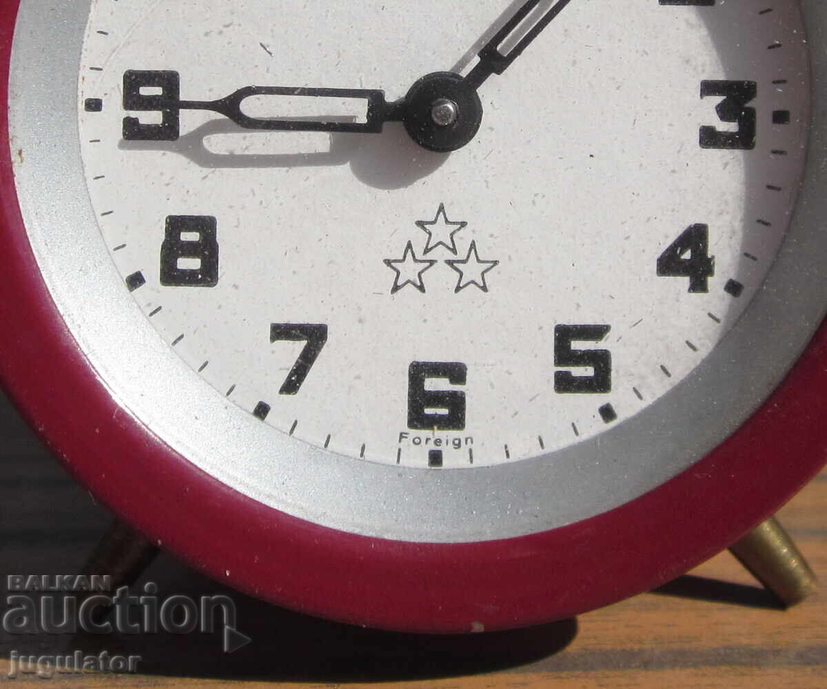 ΞΕΝΟ παλιό Γερμανικό μικρό επιτραπέζιο ρολόι με τιμή 50.00 BGN | € 25.56