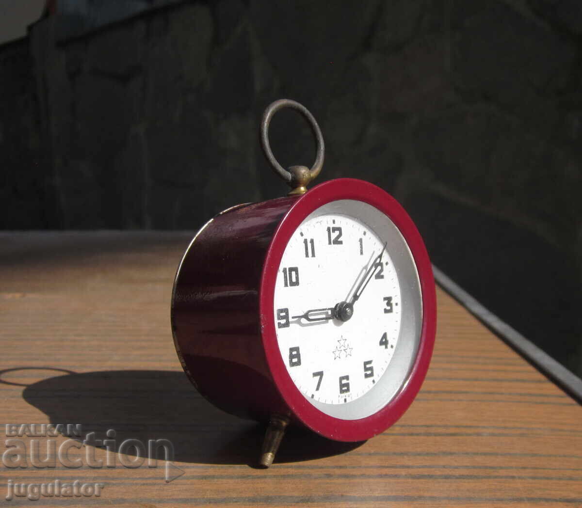 Δημοπρασία ΞΕΝΟ παλιό Γερμανικό μικρό επιτραπέζιο ρολόι