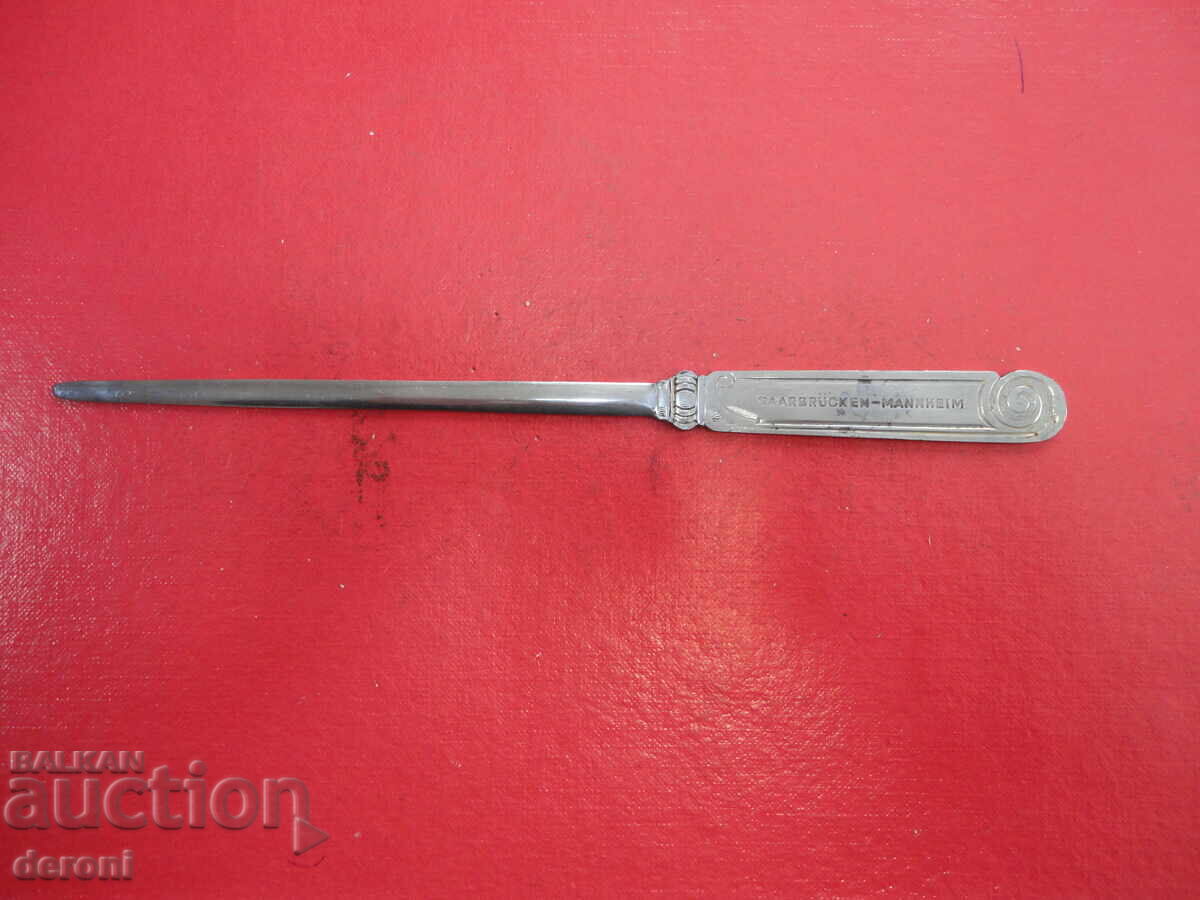 Antique German Letter Opener Tustus Arnold - 5 Antique German Letter Opener Tustus Arnold - 5