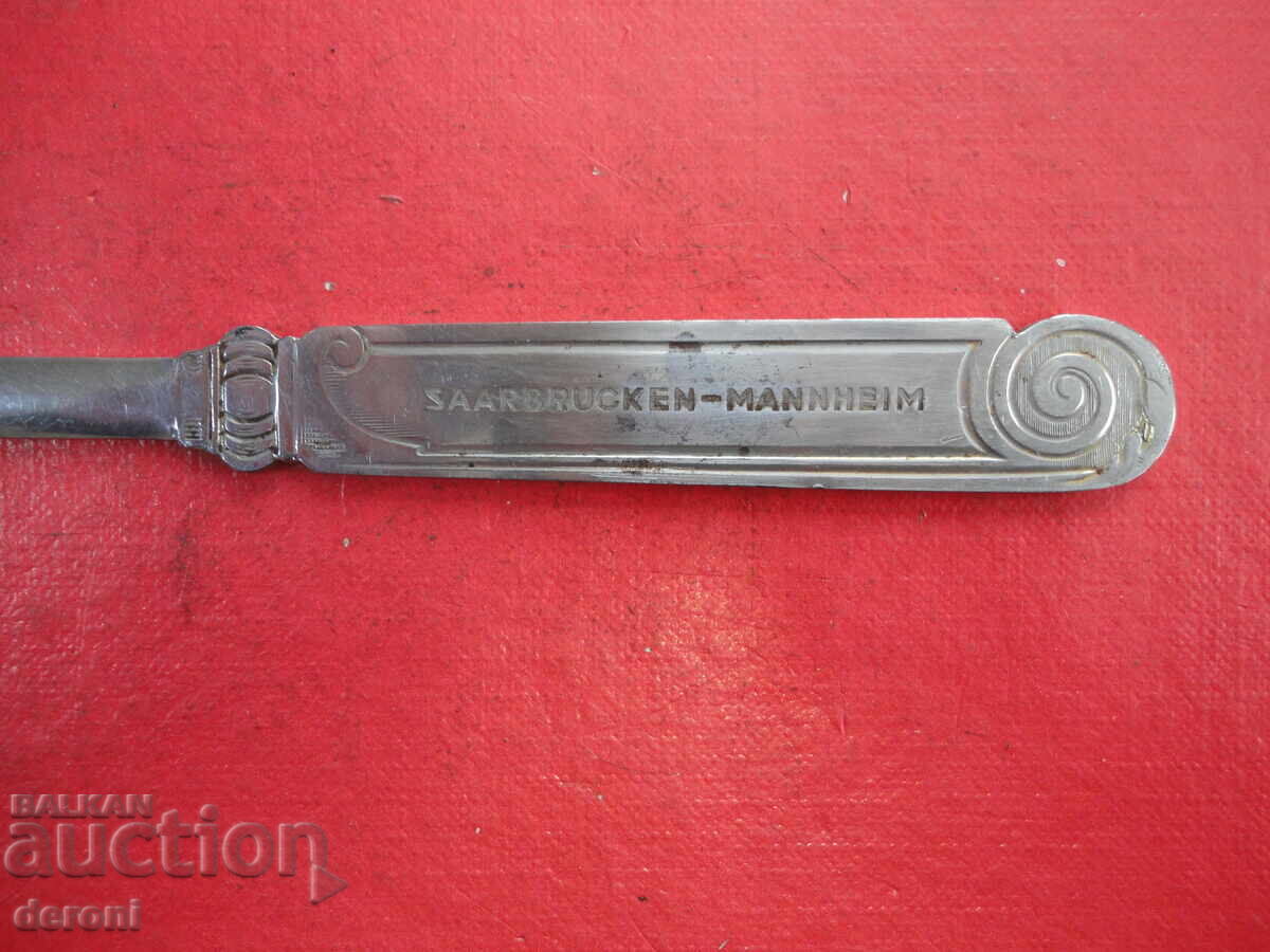 Antique German Letter Opener Tustus Arnold - 6 Antique German Letter Opener Tustus Arnold - 6