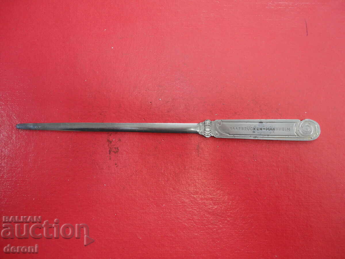 Antique German Letter Opener Tustus Arnold - 7 Antique German Letter Opener Tustus Arnold - 7