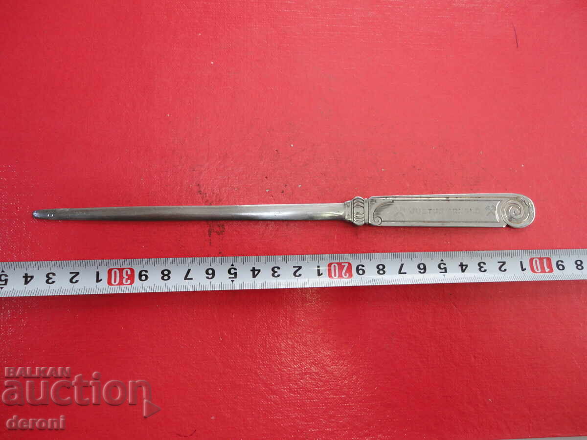 Antique German Letter Opener Tustus Arnold Antique German Letter Opener Tustus Arnold