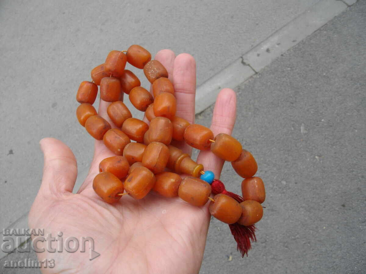 OLD LARGE ROSARY - 5