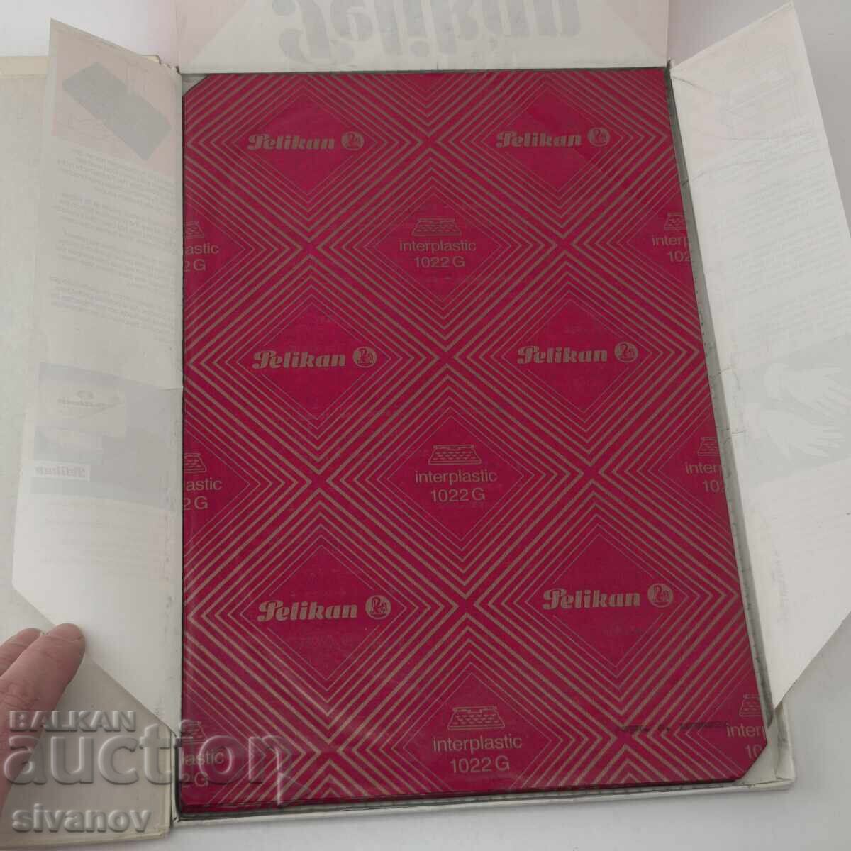 Pelikan Indigo Pack for Typewriter A4 Black 100 pcs #5924 - 5 Pelikan Indigo Pack for Typewriter A4 Black 100 pcs #5924 - 5