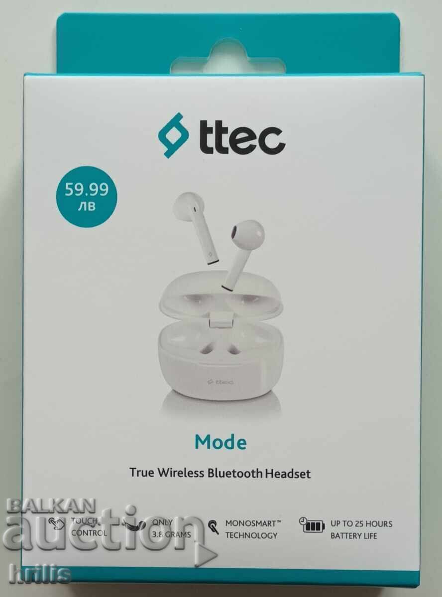 Γυάλινο προστατευτικό οθόνης για REALME NOTE 60 + Ακουστικά TTEC - 5