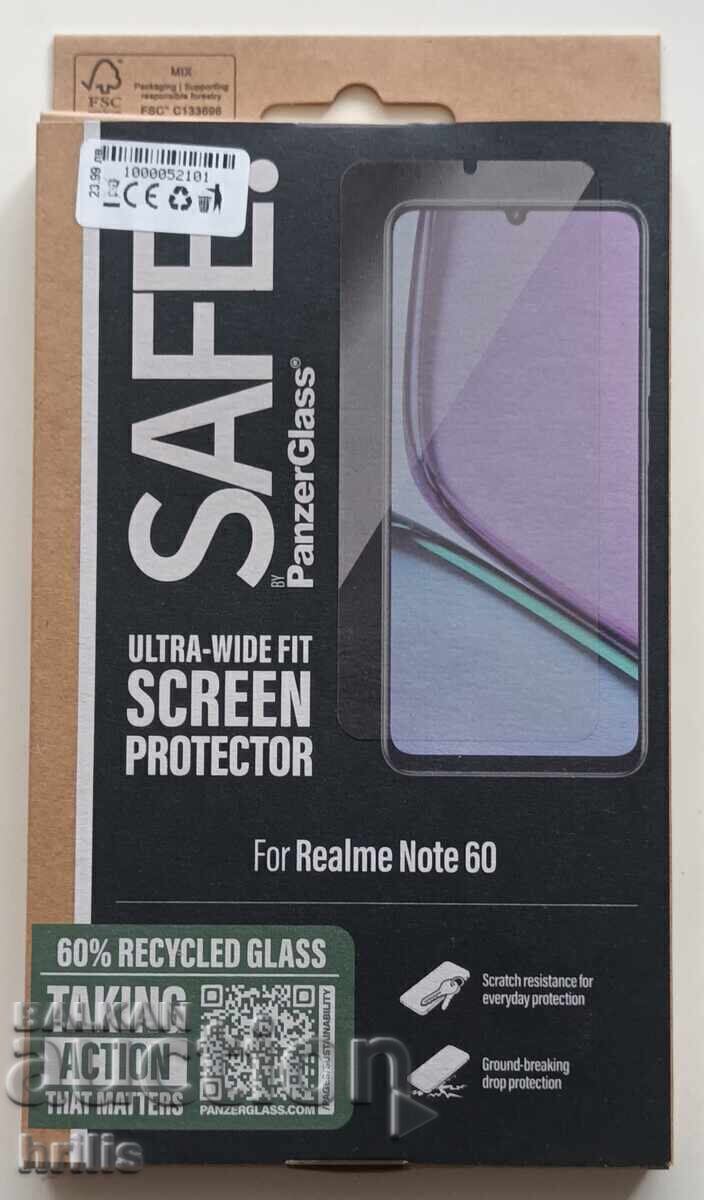 Γυάλινο προστατευτικό οθόνης για REALME NOTE 60 + Ακουστικά TTEC - 6