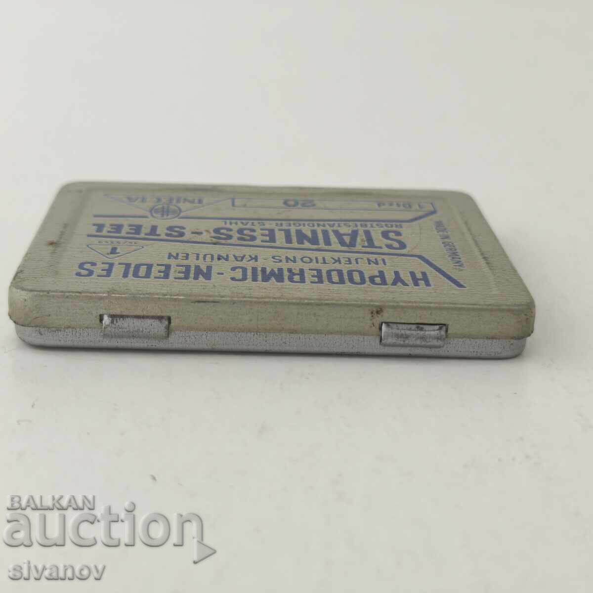 Δημοπρασία Παλιές βελόνες σύριγγας Injekta Γερμανίας 12 τεμάχια #5925