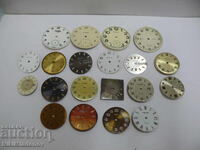 Lot de cadrane sovietice pentru ceasuri Molnija, Raketa și altele