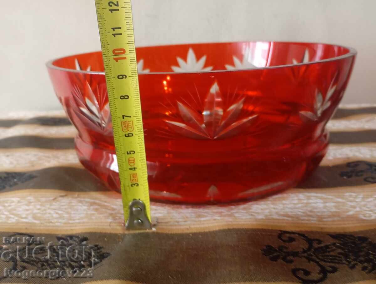 Bohemia Crystal Bowl with price 45.00 BGN | € 23.01