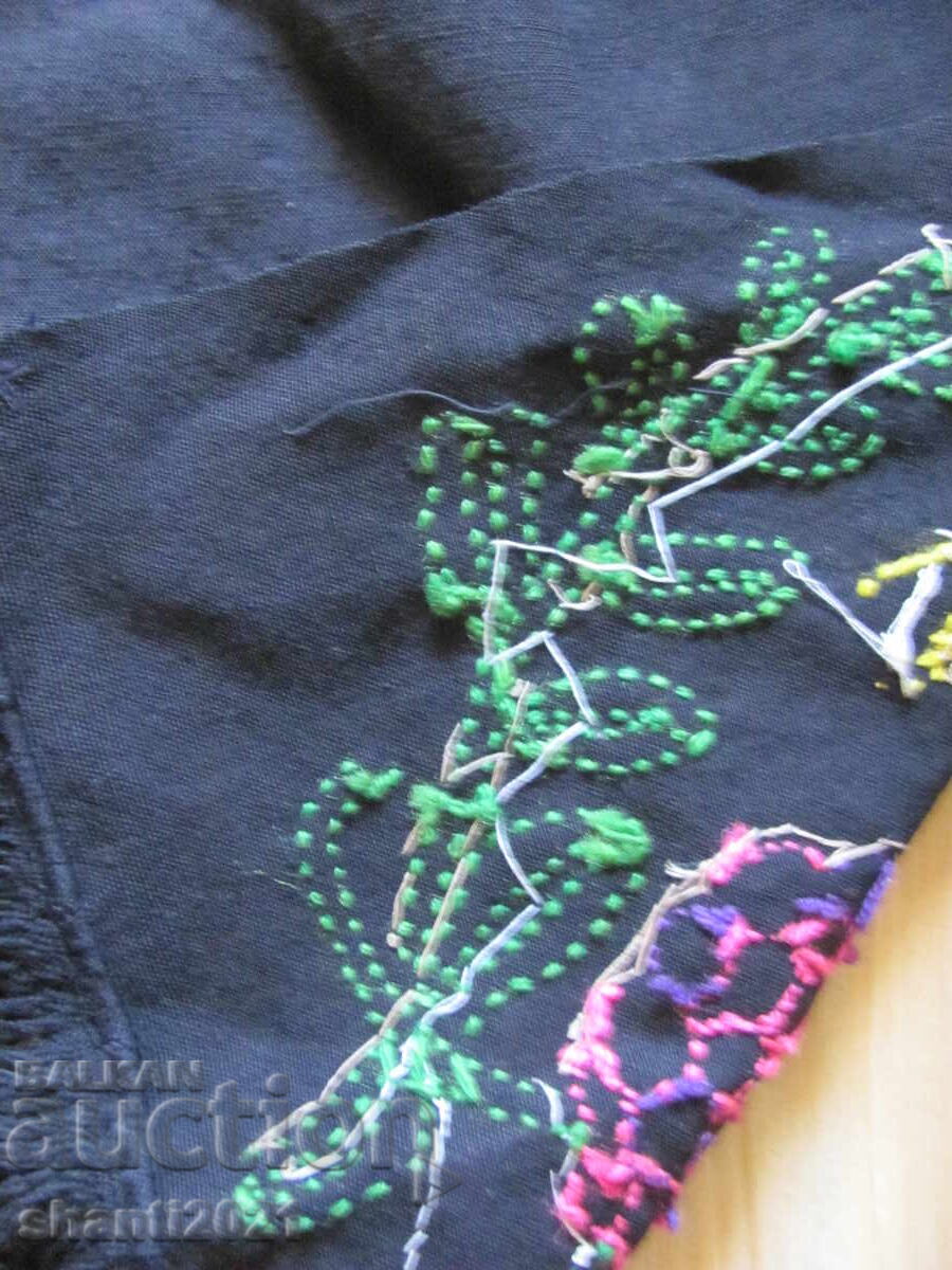 Престилка за носия , вълна , бродерия, пайети - 6