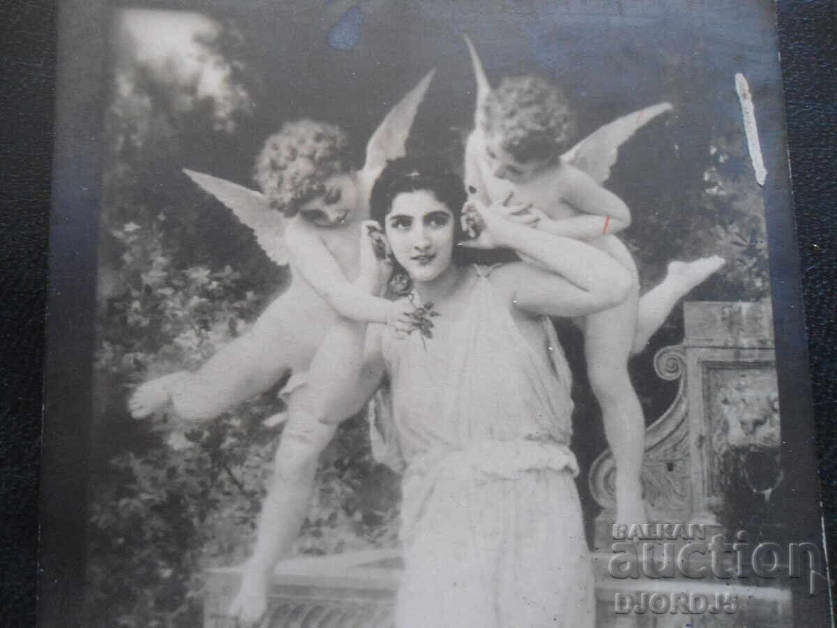 Παλιά καρτ ποστάλ, "Νιότη", εκτύπωση με τιμή 2.00 BGN | € 1.02