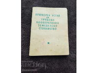 Exemplu de statut - Zemizdat 1955
