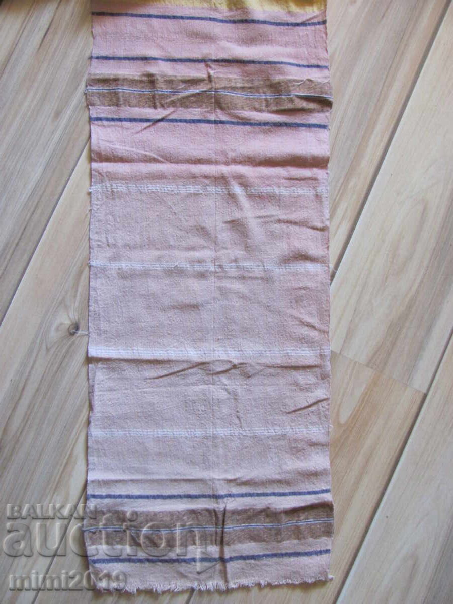 19в. кърпа, ръчно тъкан кенар , месал, 230х33см. с цена 23.20 лв. | € 11.86