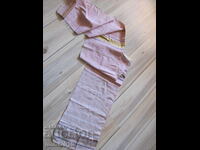 19в. кърпа, ръчно тъкан кенар , месал, 230х33см.