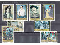 1978. Spania. Tablouri - Pablo Ruiz Picasso.