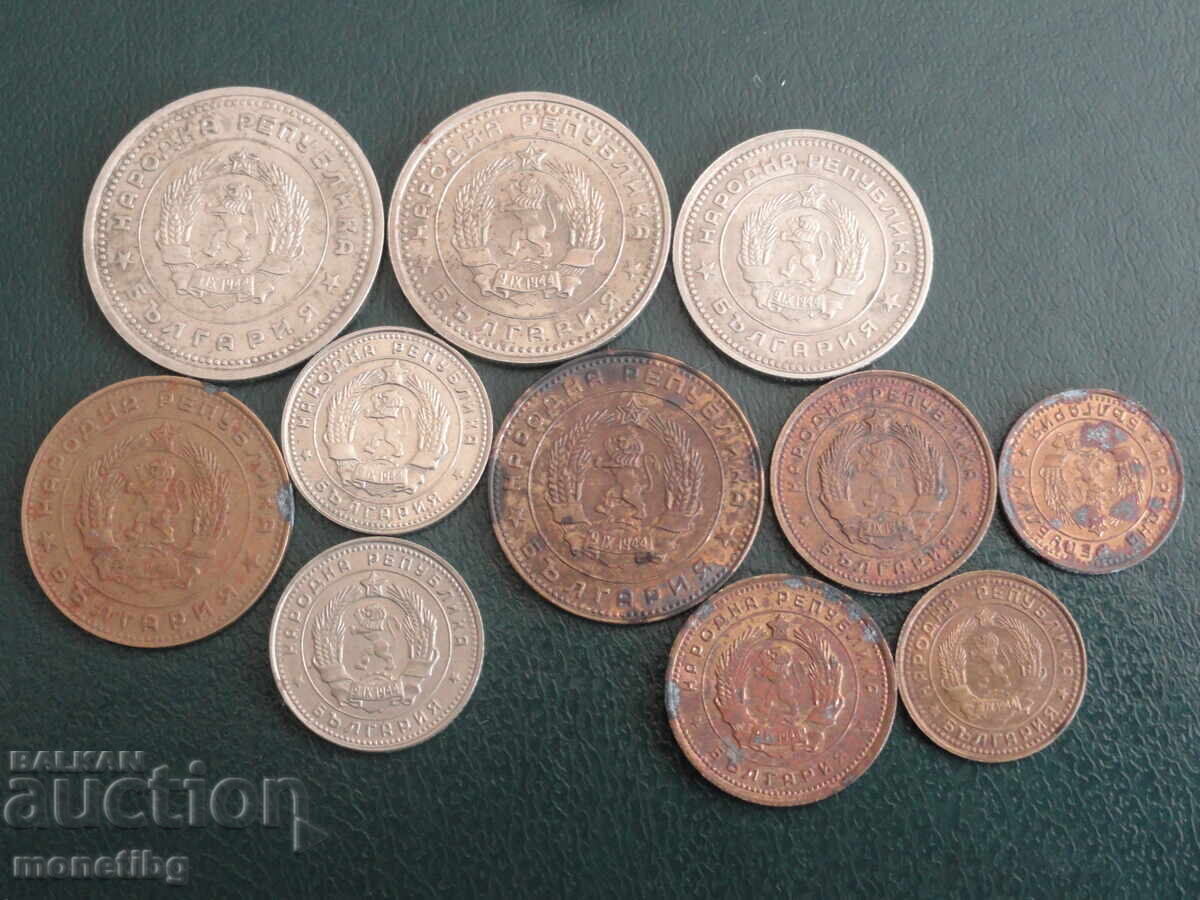 Bulgaria 1962 - Lot (11 pieces) with price € 4.10 | 8.02 BGN Bulgaria 1962 - Lot (11 pieces) with price € 4.10 | 8.02 BGN