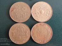 Италия - 200 лири (4 броя)