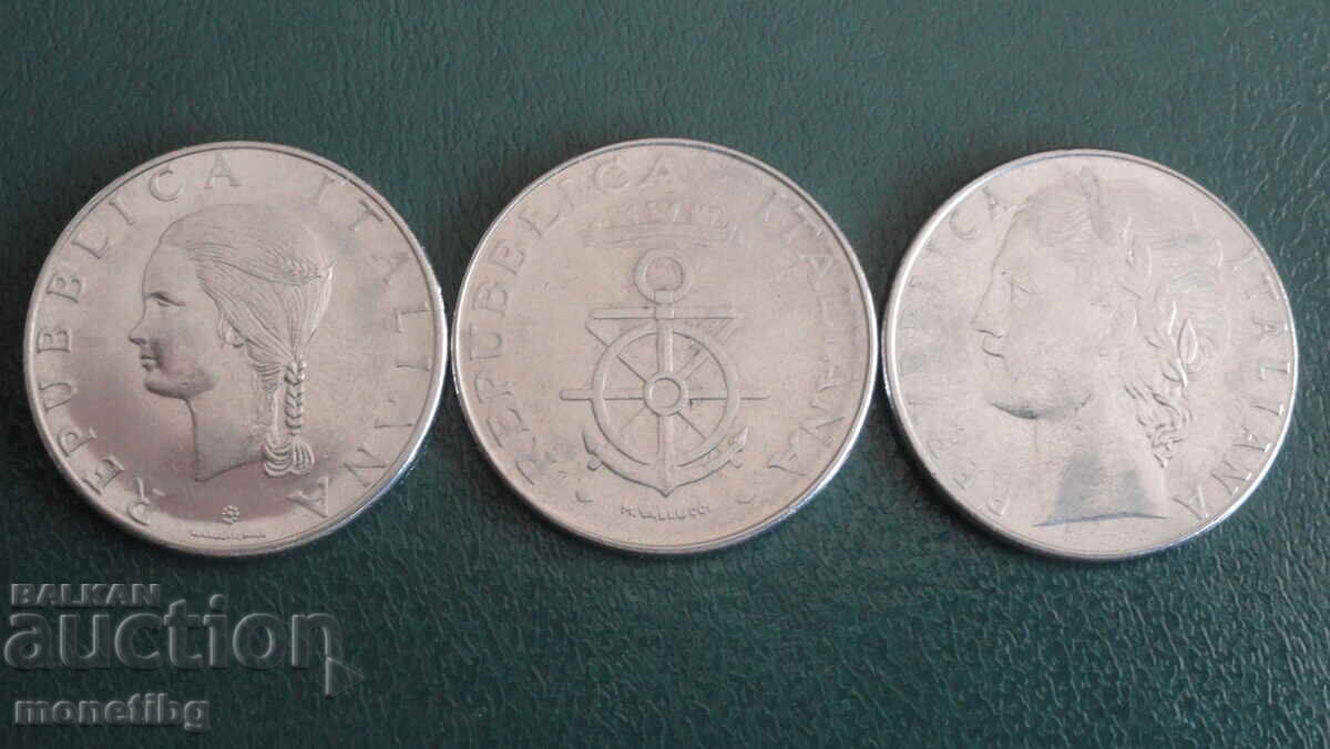 Ιταλία 1979-81 - 100 λιρες (3 τεμάχια) - 6 Ιταλία 1979-81 - 100 λιρες (3 τεμάχια) - 6