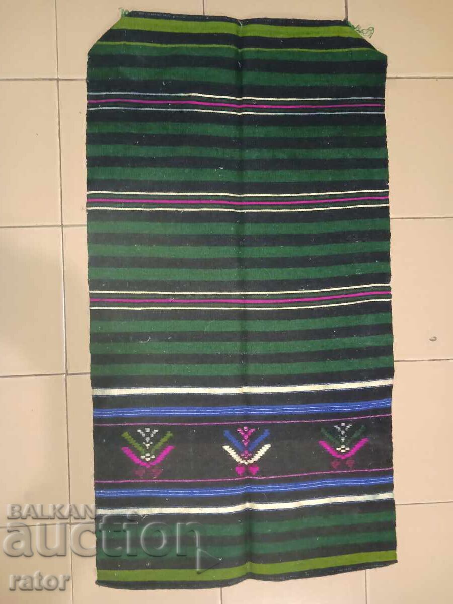 Αυθεντική υφαντή όμορφη ποδιά, φορεσιά